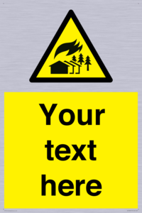 Custom Warning: Large scale fire zone